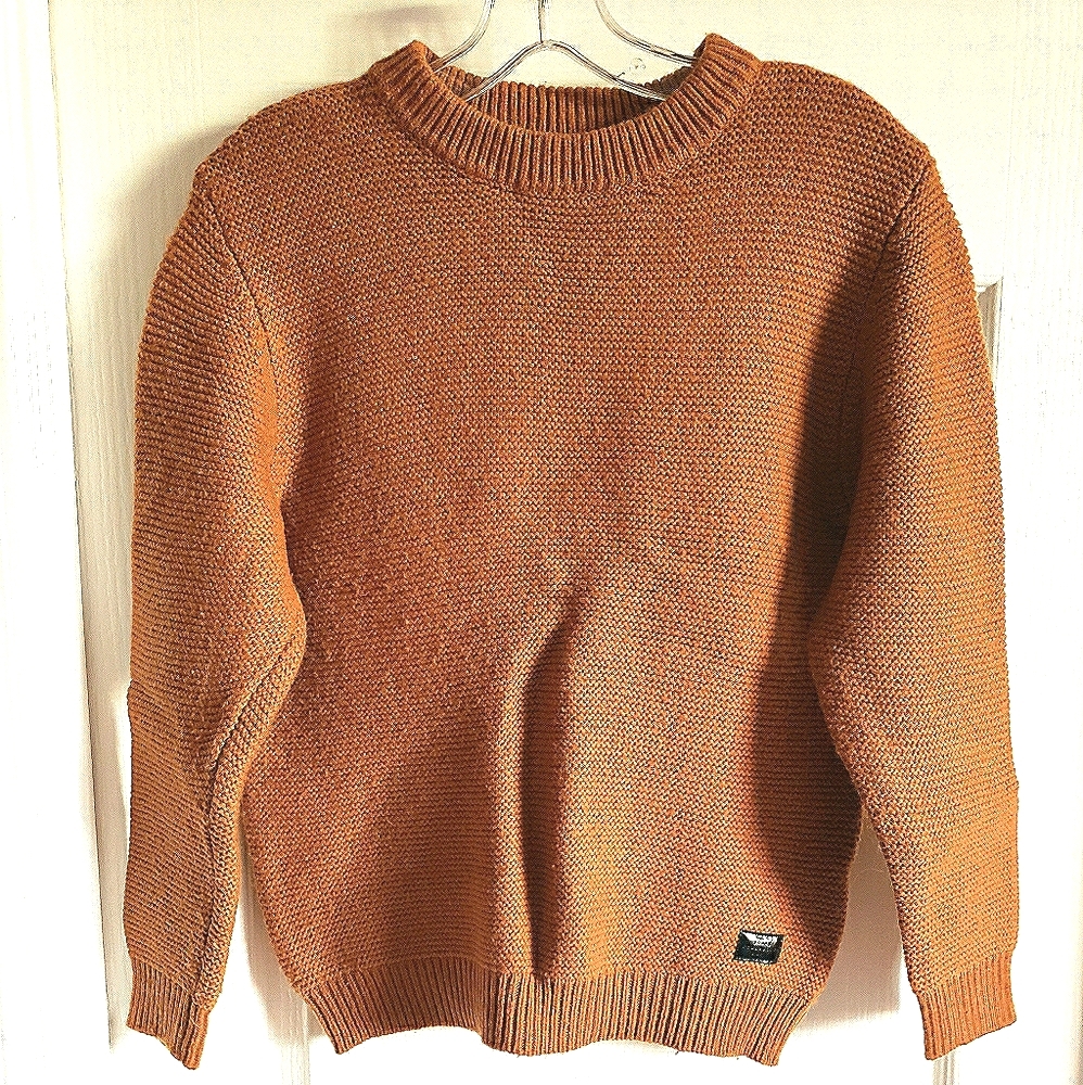 zara • wool waffle sweater